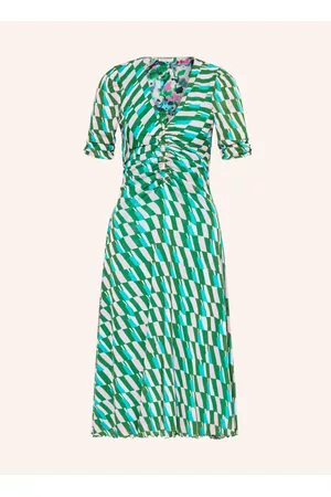 Diane von Furstenberg Damen Freizeitkleider - Mesh-Kleid Koren gruen