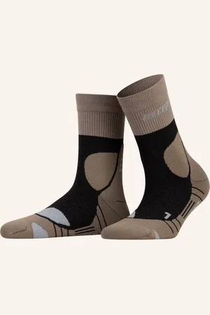 CEP Hiking-Wandersocken - Compression Socks Mit Merinowolle beige
