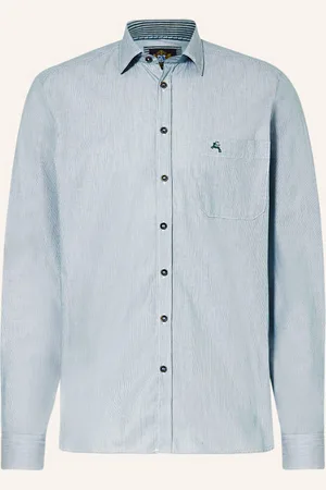 Hammerschmid Trachtenhemd Slim Fit gruen