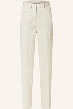 Calvin Klein Straight Jeans beige