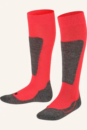 Falke Skisocken Active Ski rot