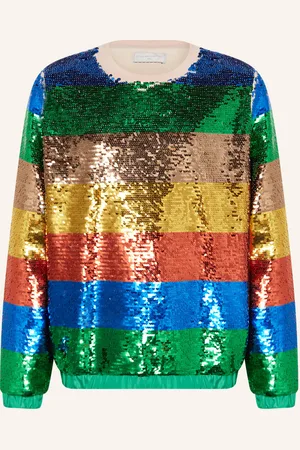 Stella McCartney Sweatshirt Mit Pailletten rosa