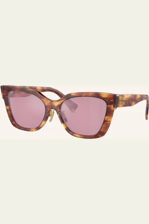 Miu Miu Sonnenbrille Mu 02zs braun