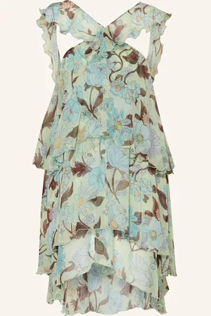 Stella McCartney Seidenkleid gruen