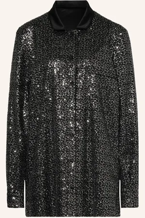 Dolce & Gabbana Satinbluse Mit Pailletten