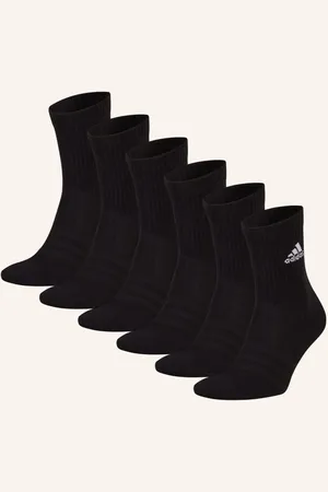 adidas 6er-Pack Socken Cushioned Sportswear Crew schwarz