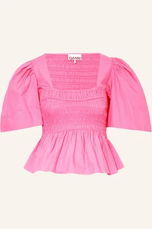 Ganni Blusenshirt pink