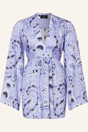 Etro Strandkleid blau
