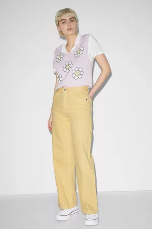 C&A C&A -Hose-High Waist-Wide Leg, , Größe: 34