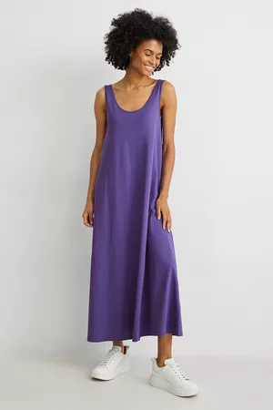C&A Damen Freizeitkleider - Basic-A-Linien Kleid, , Größe: 2XL