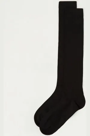 Calzedonia Lange Socken aus Winterbaumwolle für Herren Mann Größe 40-41