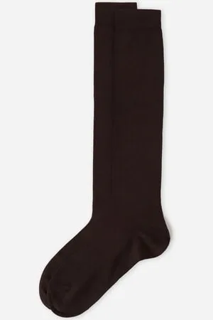 Calzedonia Lange Socken aus Winterbaumwolle für Herren Mann Größe 40-41