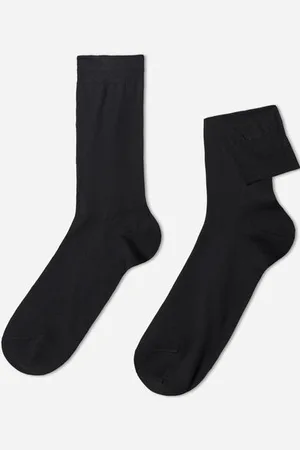 Calzedonia Kurze Herrensocken mit Fil d‘Ecosse Mann Größe 37-39