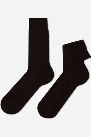 Calzedonia Kurze Herrensocken mit Fil d‘Ecosse Mann Größe 42-43