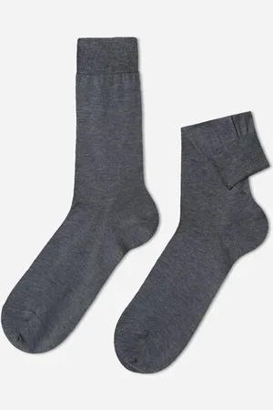 Calzedonia Kurze Herrensocken mit Fil d‘Ecosse Mann Größe 40-41