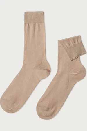 Calzedonia Kurze Herrensocken mit Fil d‘Ecosse Mann Größe 40-41