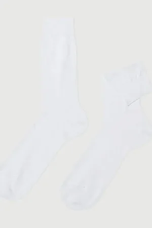Calzedonia Kurze Herrensocken mit Fil d‘Ecosse Mann Größe 40-41