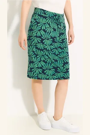 CECIL Midirock mit Print