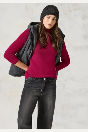 CECIL Pullover mit Strukturmix