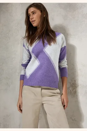 CECIL Gemusterter Pullover