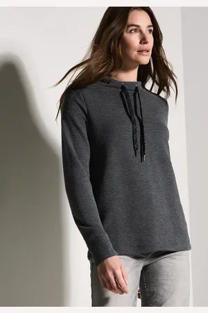 CECIL Sweater mit Stehkragen