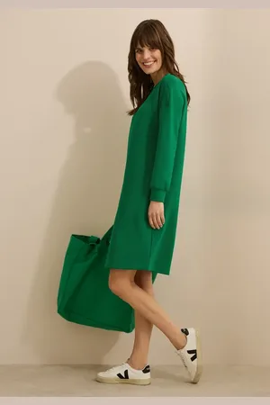 CECIL Kleid mit Knopfdetail