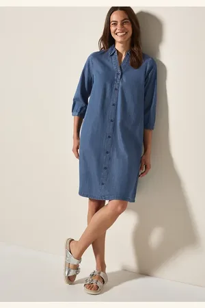 CECIL Kleid im Jeanslook