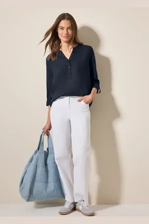 CECIL Bluse in Unifarbe