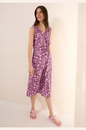CECIL Gemustertes Midi-Kleid