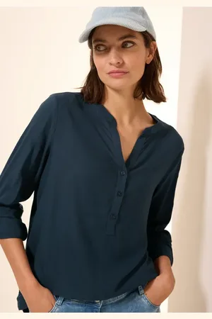 CECIL Bluse in Unifarbe