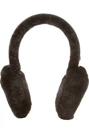 Emu Damen Ohrwärmer - Ohrenwärmer aus kuscheligem Lammfell Schwarz