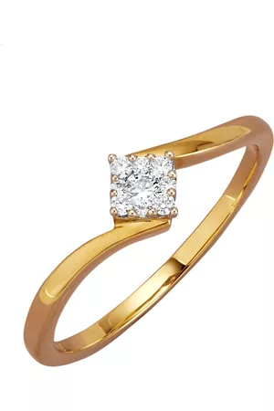 Amara Diamant Damen Ringe - Damenring mit Brillanten Weiß