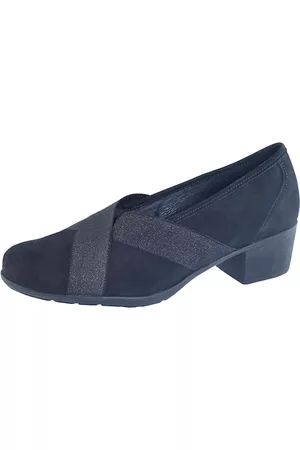Solidus Damen Elegante Schuhe - Trotteur Mittelfußstütze Schwarz