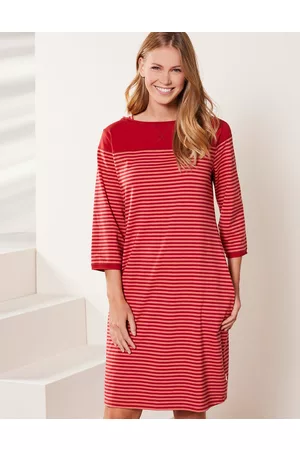 Deerberg Damen Jersey-Kleid - 65544 - Auch in Übergrößen