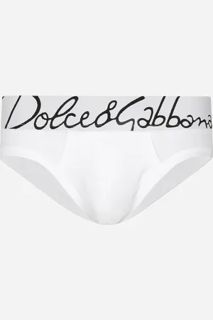 Dolce & Gabbana Midi-slip Baumwollstretch - Mann Unterwäsche Und Loungewear Wei� 3