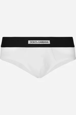 Dolce & Gabbana Slip Brando Aus Bi-elastischem Baumwolljersey - Mann Collection Wei� Baumwolle 3