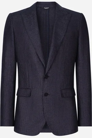Dolce & Gabbana Einreihige Jacke Taormina Leinenmix - Mann Collection 50