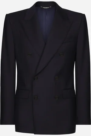 Dolce & Gabbana Zweireihige Jacke Sicilia Aus Wolle - Mann Collection 46