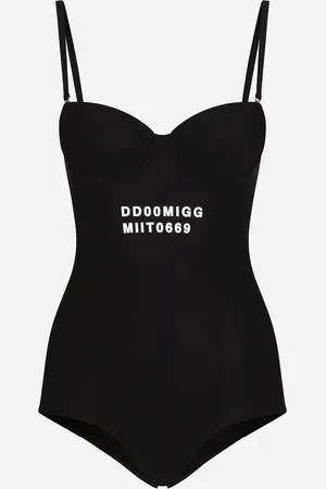 Dolce & Gabbana Balconette-badeanzug Mit Print Dg Vib3: • • Bh Mit Bügeln Und Gepolsterten Cups • Verstellbare Und Abnehmbare Träger • Ausschnitt Vorn Herzförmig Und Hinten Abgerundet • Logo-verschluss Hinten Aus Nickelfreiem Metall • Passende Pochette Aus Pvc • Made In 
