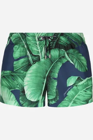 Dolce & Gabbana Kurze Badeshorts Bananenbaum- - Mann Beachwear 3