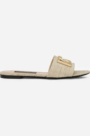 Dolce & Gabbana Pantolette Aus Bast - Frau Pantoletten Und Mules 36