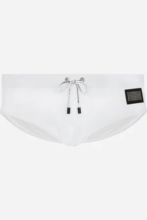 Dolce & Gabbana Speedo Alto - Mann Beachwear Wei� Jersey 3