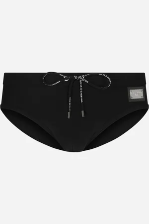 Dolce & Gabbana Swim Briefs With High-cut Leg And Branded Tag - Mann Beachwear Jersey 3
