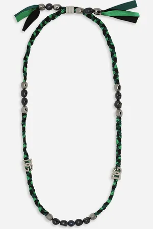 Dolce & Gabbana Geflochtene Halskette „banano“ - Mann Bijoux Mehrfarbig Metall Onesize