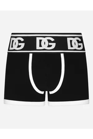 Dolce & Gabbana Collection - Boxershorts bi-elastischer Jersey mit DG-Logo
