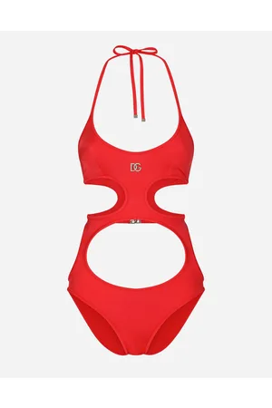 Dolce & Gabbana Women best seller selection - Monokini Cut-out mit DG-Logo