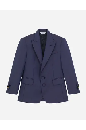 Dolce & Gabbana Anzüge - Einreihige Jacke aus Wollstoff