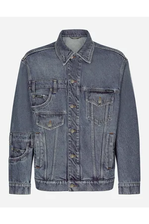 Dolce & Gabbana Jeans - Jacke aus Patchwork-Denim