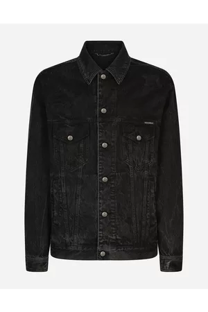 Dolce & Gabbana Men best seller selection - Jeansjacke grau gewaschen