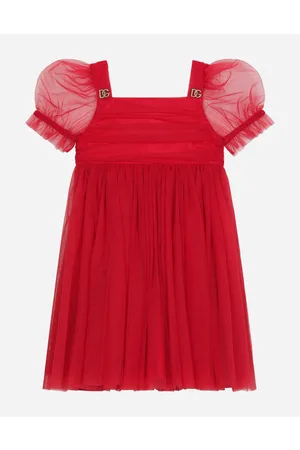 Dolce & Gabbana Kleider - Langes Kleid aus Tüll